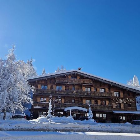 Le Chalet Blanc Megève Dış mekan fotoğraf