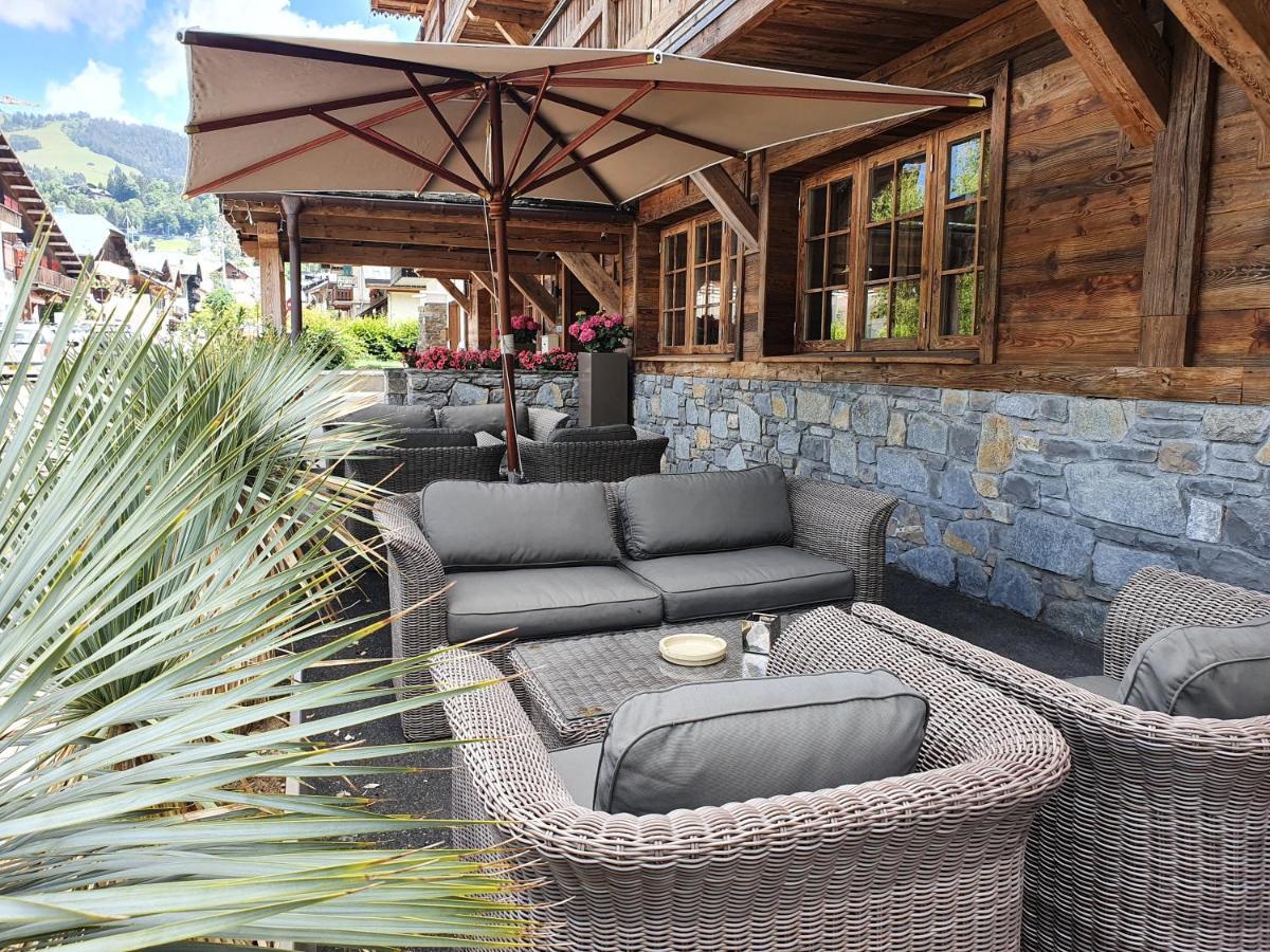 Le Chalet Blanc Megève Dış mekan fotoğraf