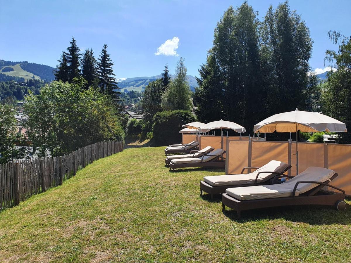 Le Chalet Blanc Megève Dış mekan fotoğraf