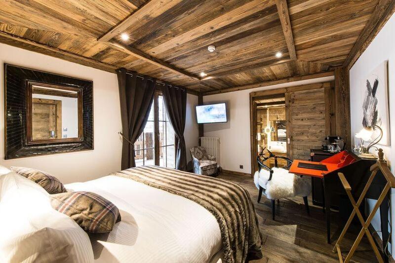 Le Chalet Blanc Megève Dış mekan fotoğraf