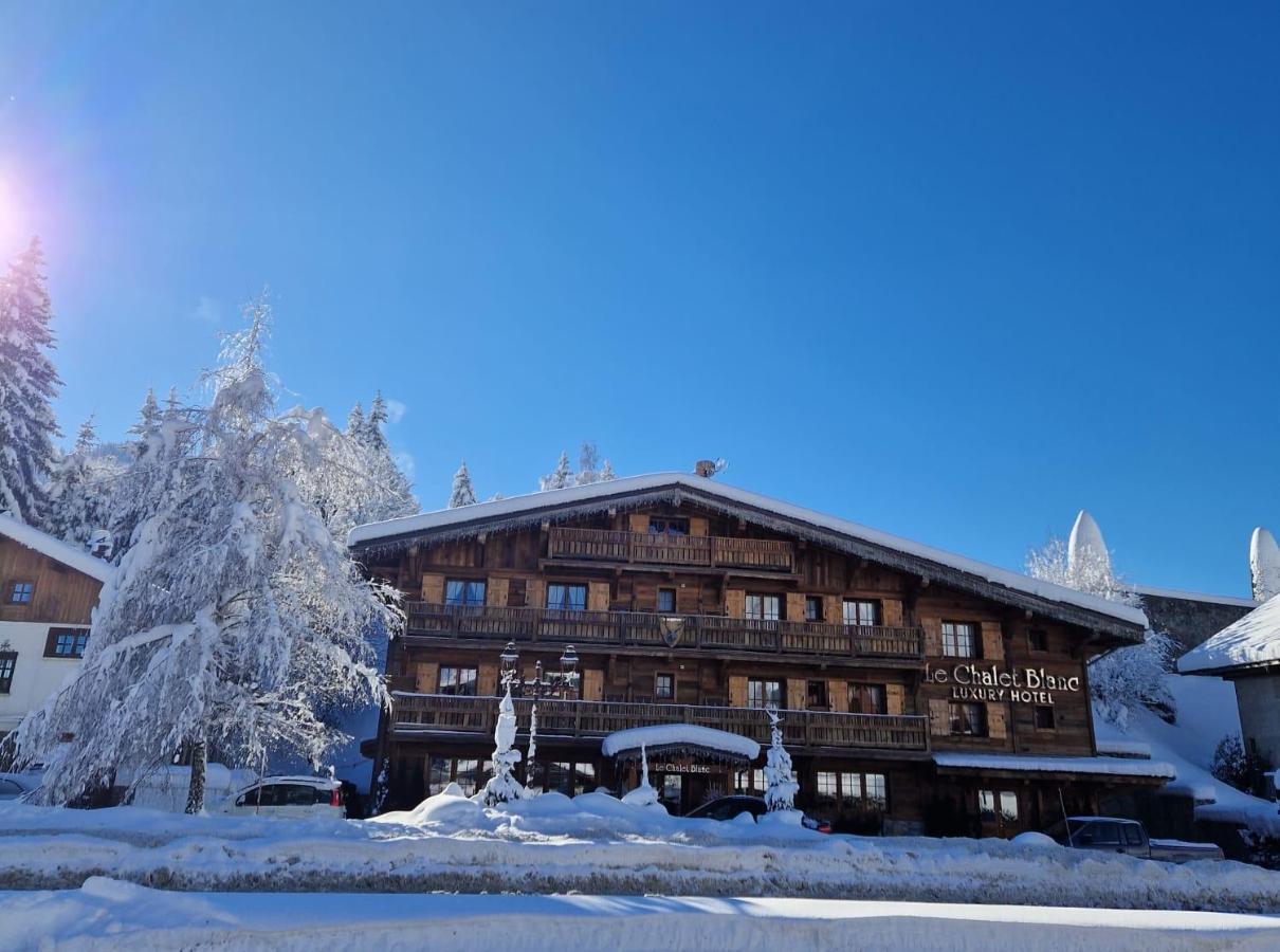 Le Chalet Blanc Megève Dış mekan fotoğraf