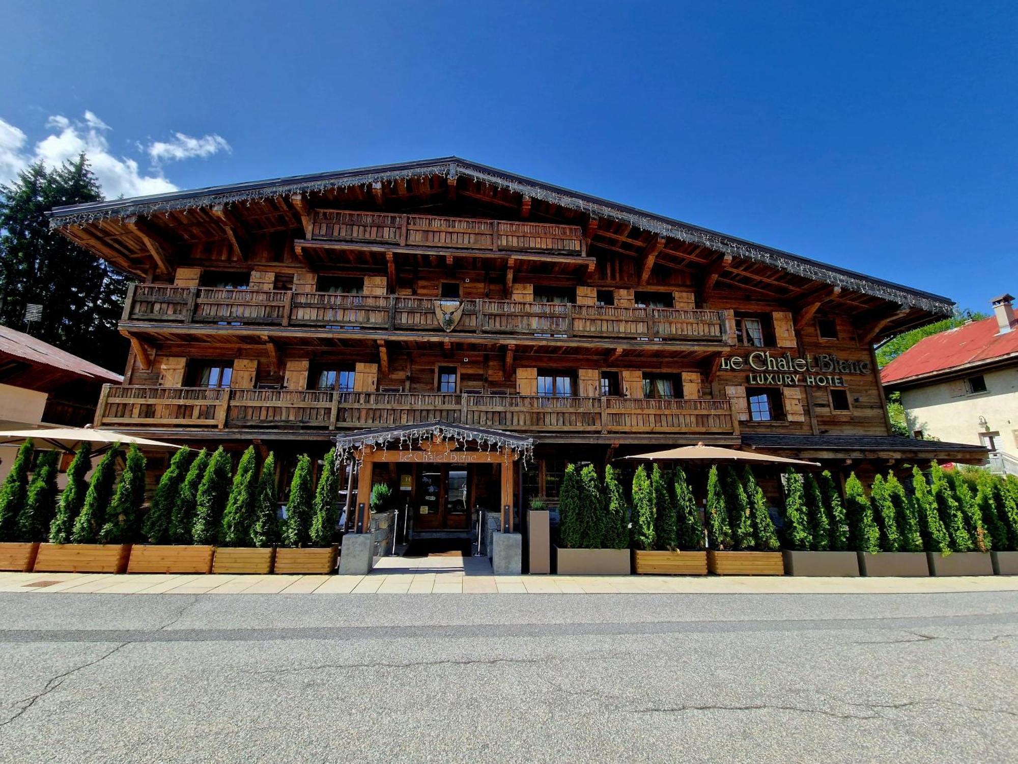 Le Chalet Blanc Megève Dış mekan fotoğraf