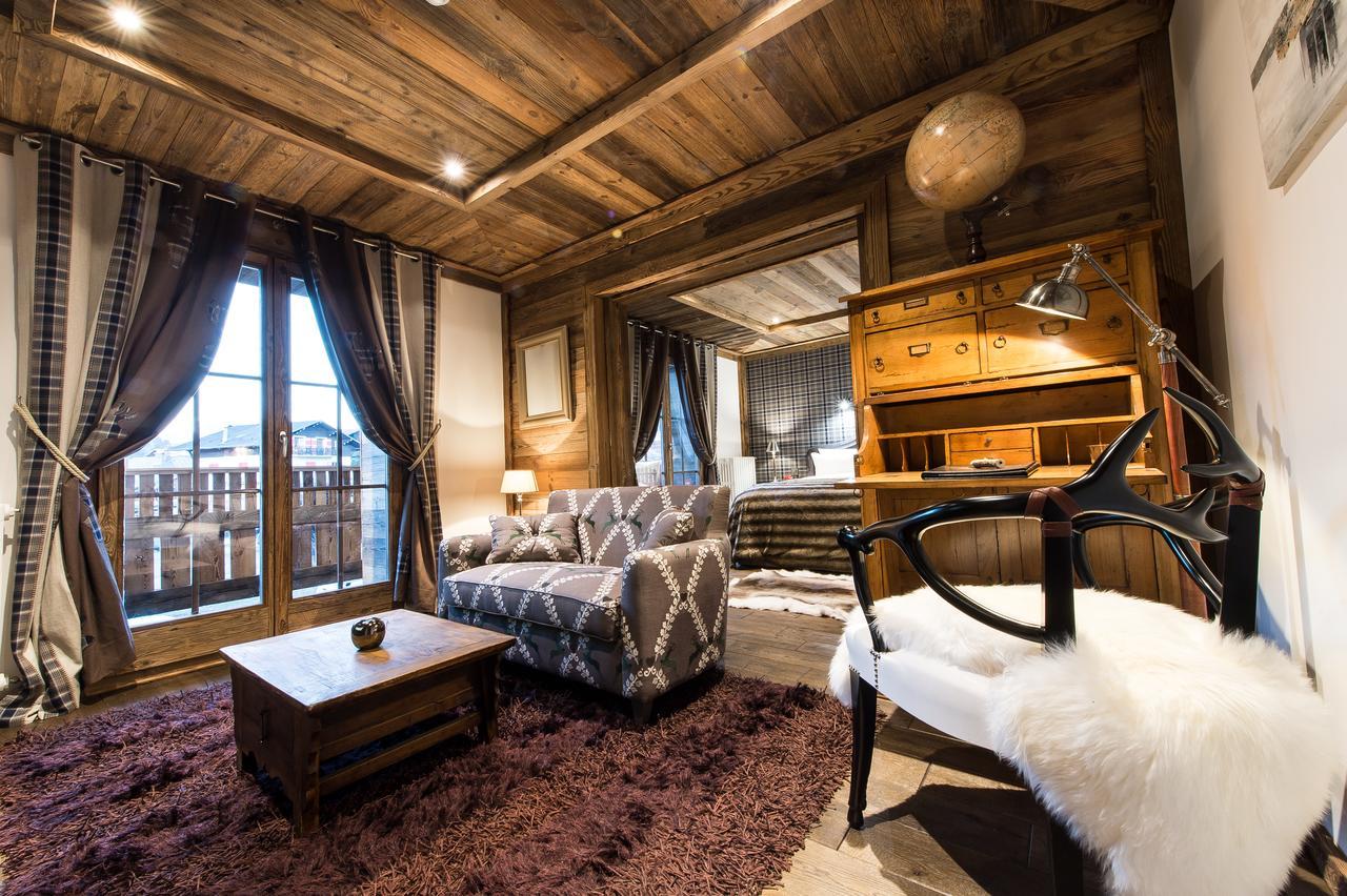Le Chalet Blanc Megève Dış mekan fotoğraf