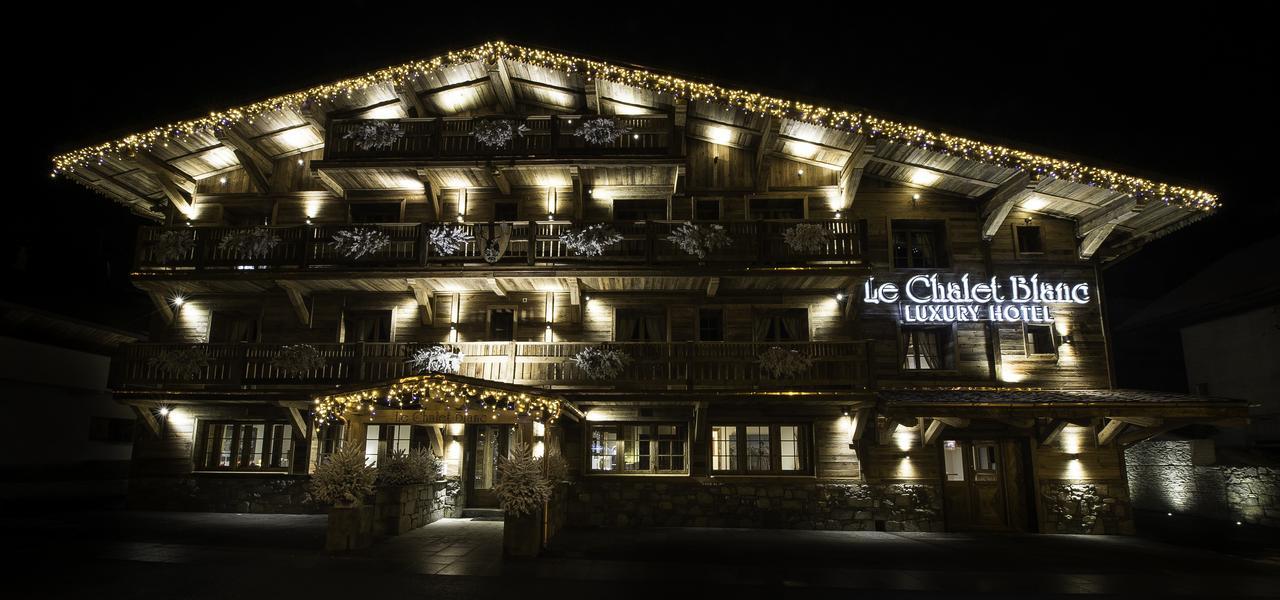 Le Chalet Blanc Megève Dış mekan fotoğraf