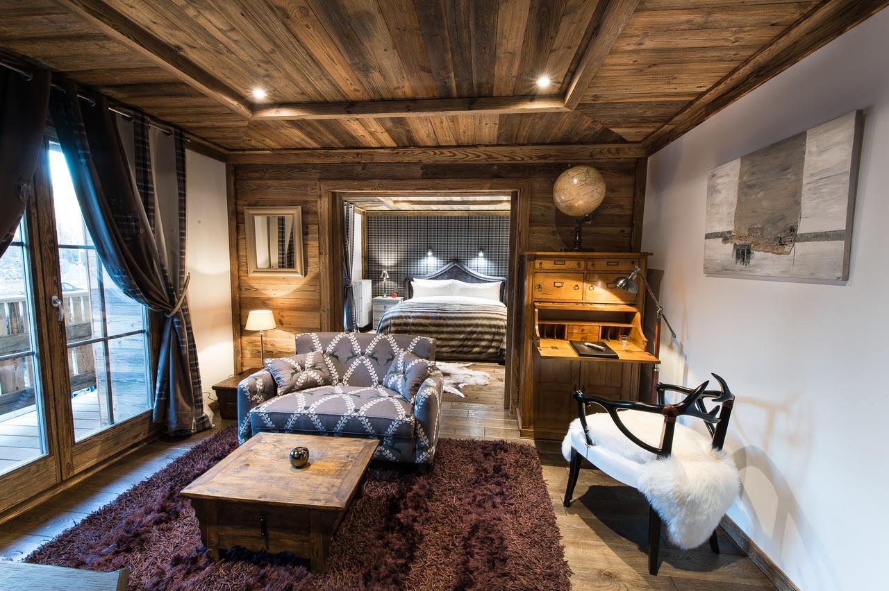 Le Chalet Blanc Megève Dış mekan fotoğraf