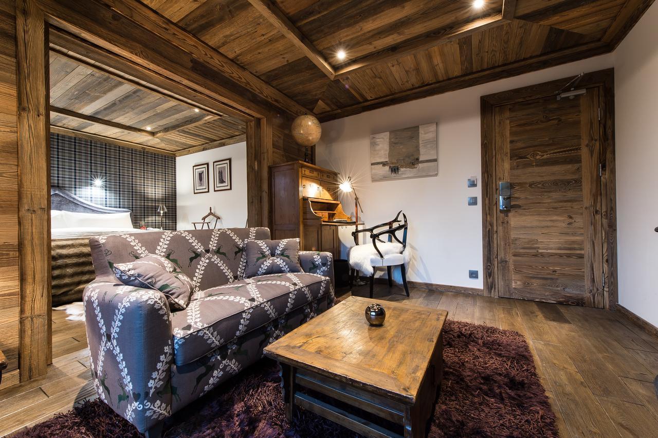 Le Chalet Blanc Megève Dış mekan fotoğraf