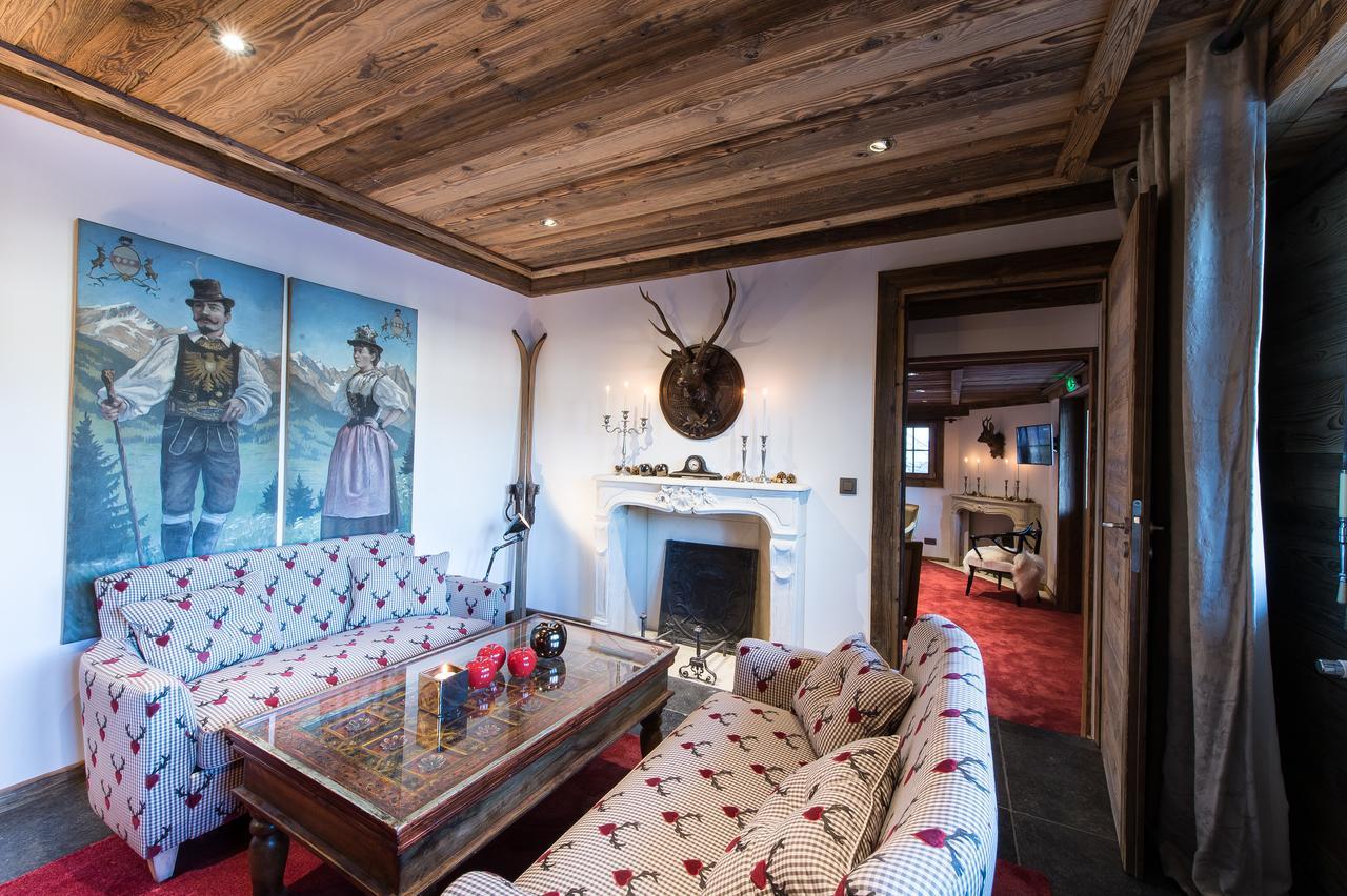 Le Chalet Blanc Megève Dış mekan fotoğraf