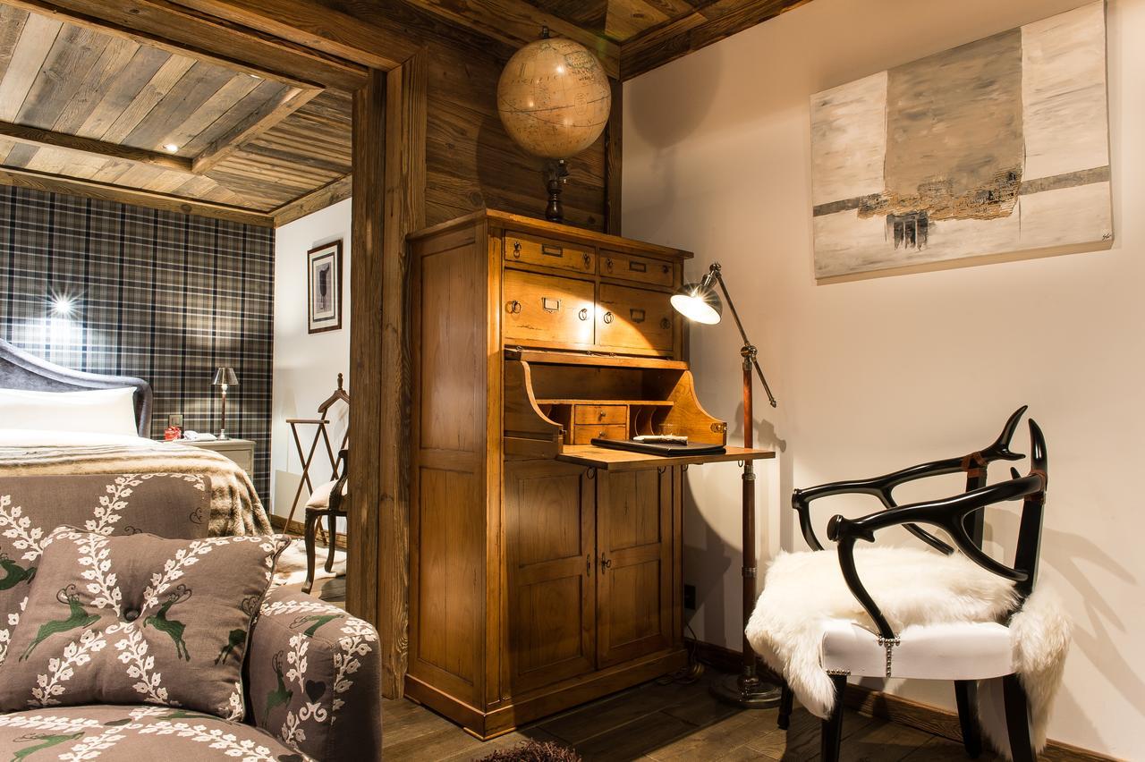 Le Chalet Blanc Megève Dış mekan fotoğraf